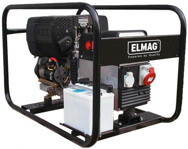 ELMAG SED 5000WD Stromerzeuger mit HATZ-Motor 1B30