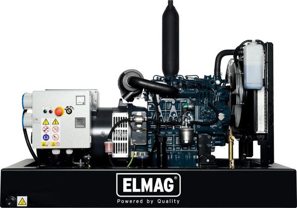 ELMAG SED 83WDE Stromerzeuger mit KUBOTA-Motor Z482