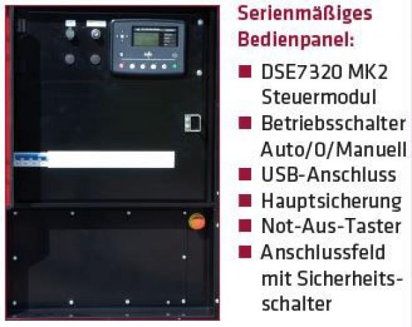 ELMAG SEDSS 100WDE - Stage 3A Stromerzeuger mit VOLVO Dieselmotor TAD551GE