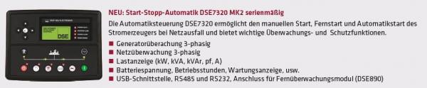 ELMAG SEDSS 250WDE - Stage 3A Stromerzeuger mit VOLVO Dieselmotor TAD754GE