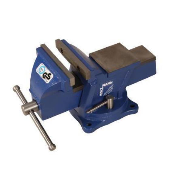 WBS125N Holzmann Werkbank Schraubstock inkl. Drehplatte